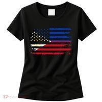American Philippines Flag Women's T-Shirt thumb 0