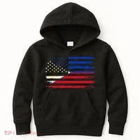 American Philippines Flag Kids Hoodie thumb 0