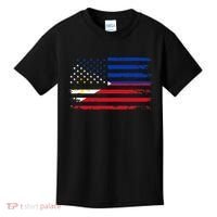 American Philippines Flag Kids T-Shirt thumb 0