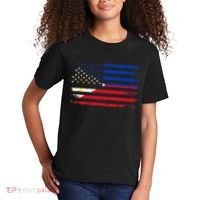 American Philippines Flag Kids T-Shirt thumb 2
