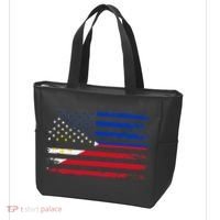 American Philippines Flag Tote Bag thumb 3
