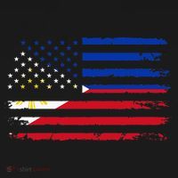 American Philippines Flag Tote Bag thumb 4