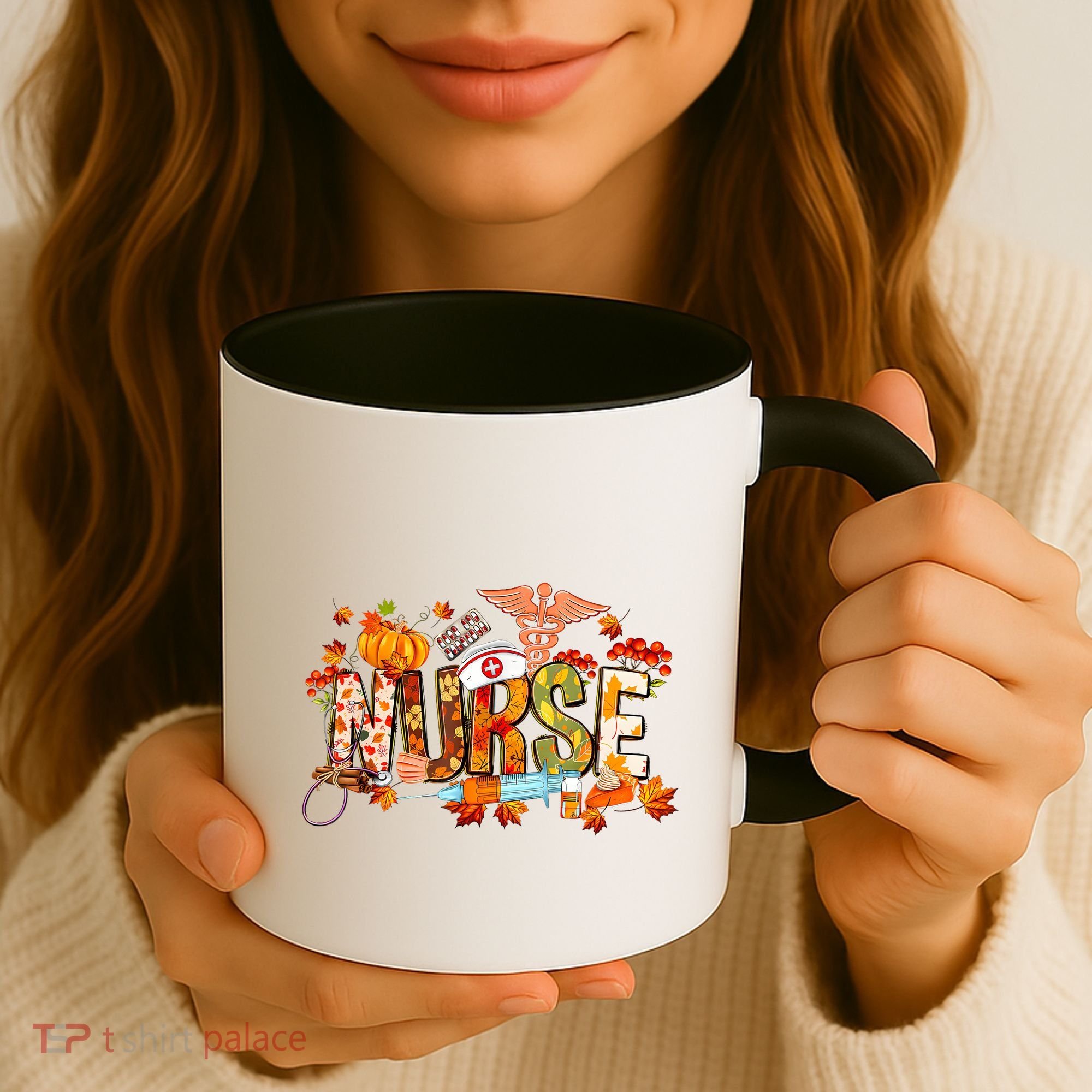 Autumn Pumpkin Fall Nurse Life Thanksgiving Nurseautumn Pumpkin Fall Nurse Life Coffee Mug