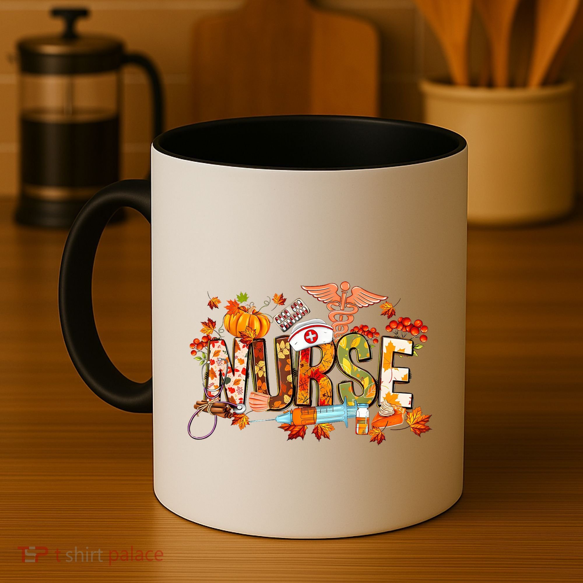 Autumn Pumpkin Fall Nurse Life Thanksgiving Nurseautumn Pumpkin Fall Nurse Life Coffee Mug