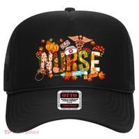 Autumn Pumpkin Fall Nurse Life Thanksgiving Nurseautumn Pumpkin Fall Nurse Life Hat thumb 0