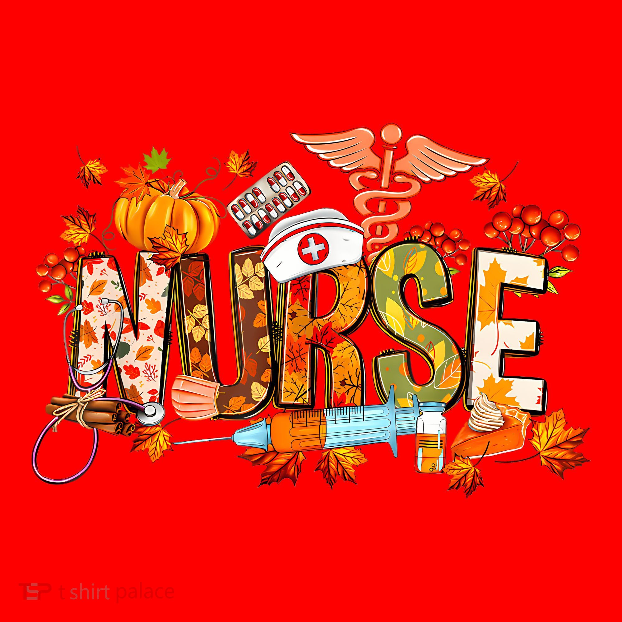 Autumn Pumpkin Fall Nurse Life Thanksgiving Nurseautumn Pumpkin Fall Nurse Life Santa Hat