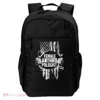 Anthropologist Power Flag Anthropology Student Backpack thumb 0