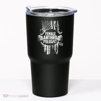 Anthropologist Power Flag Anthropology Student Tumbler thumb 0