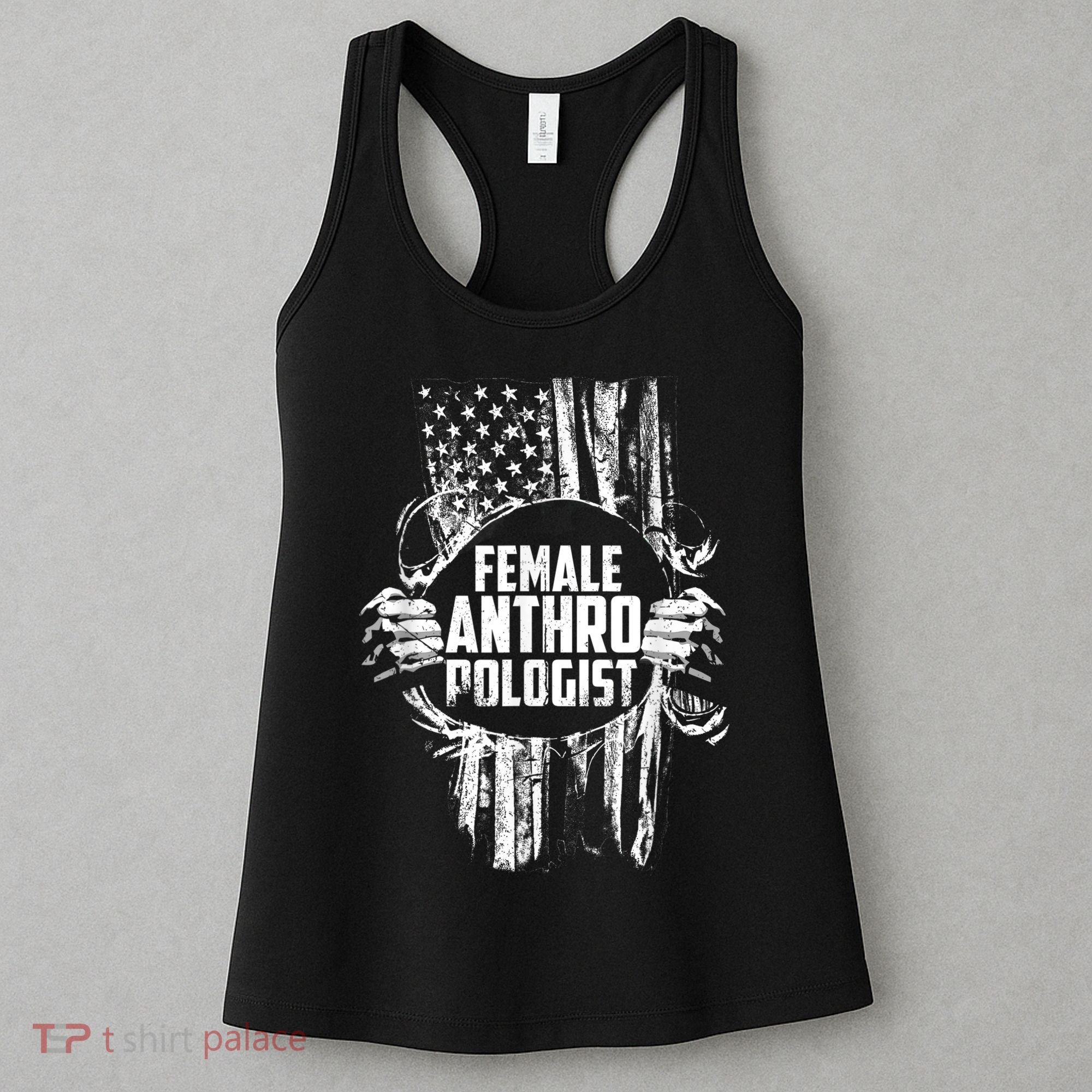 Anthropologist Power Flag Anthropology Student Women's Tank Top