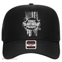 Anthropologist Power Flag Anthropology Student Hat thumb 0