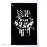 Anthropologist Power Flag Anthropology Student Golf Towel thumb 0