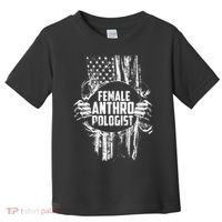 Anthropologist Power Flag Anthropology Student Toddler T-Shirt thumb 0