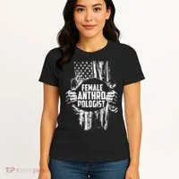 Anthropologist Power Flag Anthropology Student Women's T-Shirt thumb 4