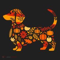 Autumn Pumpkin Fall Dachshund Thanksgiving Hat thumb 2