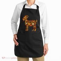 Autumn Pumpkin Fall Goat Thanksgiving Apron thumb 2