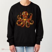 Autumn Pumpkin Fall Octopus Thanksgiving Women's Sweatshirt thumb 0