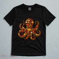 Autumn Pumpkin Fall Octopus Thanksgiving T-Shirt thumb 5