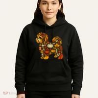 Autumn Pumpkin Fall Shih Tzu Thanksgiving Hoodie thumb 5