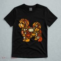 Autumn Pumpkin Fall Shih Tzu Thanksgiving T-Shirt thumb 5