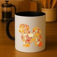Autumn Pumpkin Fall Shih Tzu Thanksgiving Coffee Mug thumb 4