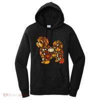 Autumn Pumpkin Fall Shih Tzu Thanksgiving Women's Hoodie thumb 0