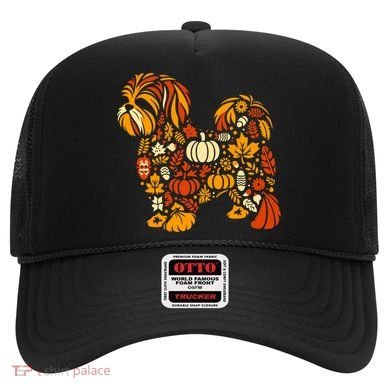 Autumn Pumpkin Fall Shih Tzu Thanksgiving Hat