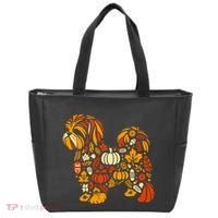 Autumn Pumpkin Fall Shih Tzu Thanksgiving Tote Bag thumb 0