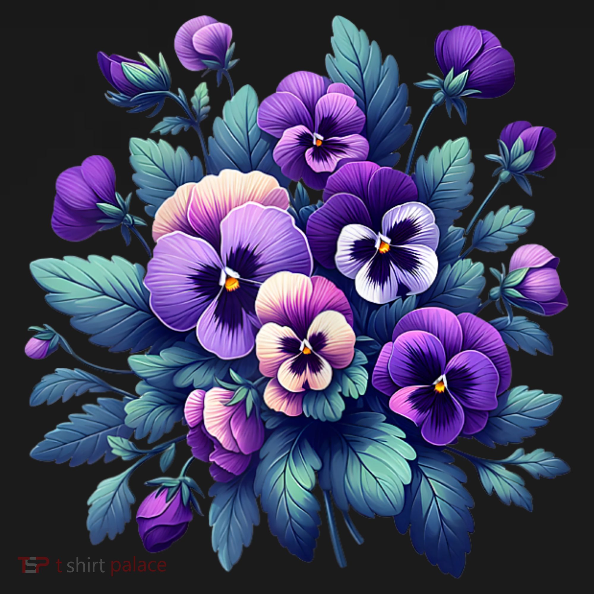 Alzheimer Purple Floral Pansy Dementia AlzheimerS Awareness Women's Hoodie