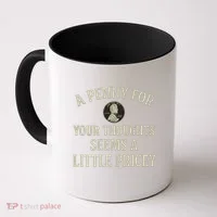 A Penny for Your Thoughts Coffee Mug thumb 0