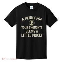 A Penny for Your Thoughts Kids T-Shirt thumb 0