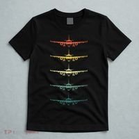 Airplane Pilot Flying Plane Vintage Aviation Graphic Pilots T-Shirt thumb 5