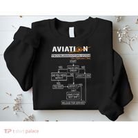 Airplane Pilot Funny Pilot Troubleshooting Guide Sweatshirt thumb 2