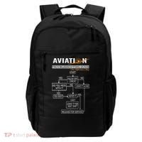 Airplane Pilot Funny Pilot Troubleshooting Guide Backpack thumb 0