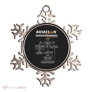 Airplane Pilot Funny Pilot Troubleshooting Guide Ornament