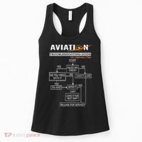 Airplane Pilot Funny Pilot Troubleshooting Guide Women's Tank Top thumb 0