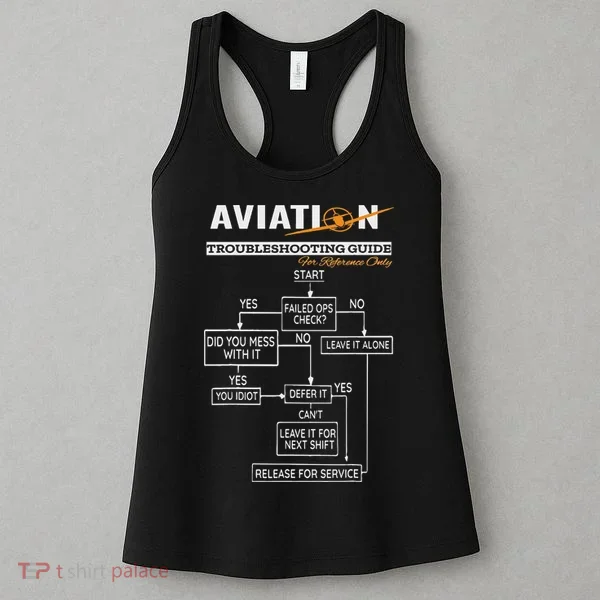 Airplane Pilot Funny Pilot Troubleshooting Guide Women's Tank Top