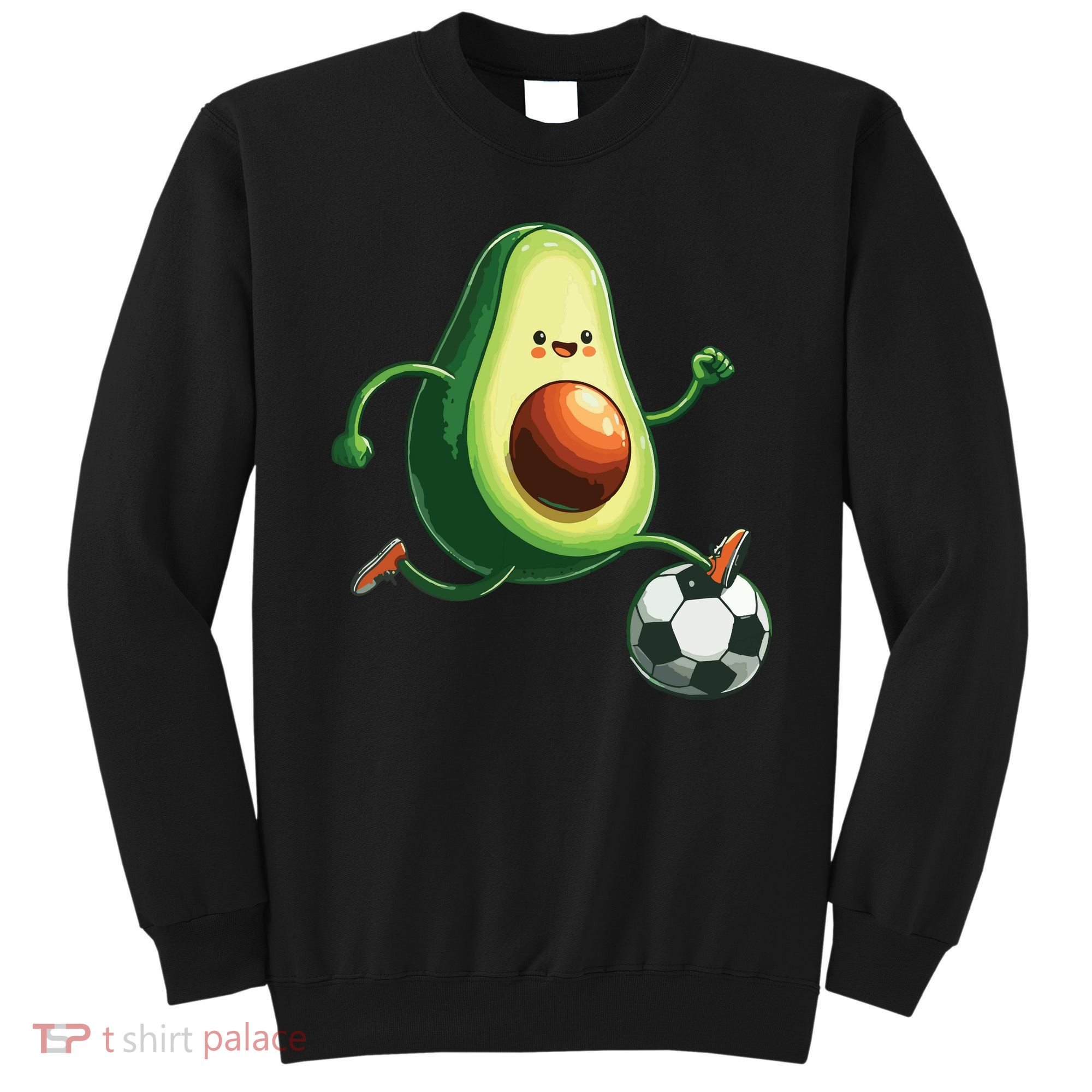 Avocado Playing Football Sweatshirt