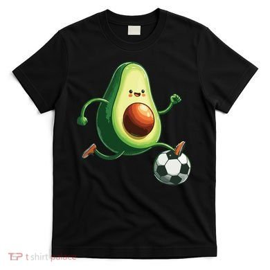 Avocado Playing Football T-Shirt