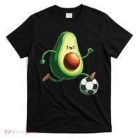 Avocado Playing Football T-Shirt thumb 0