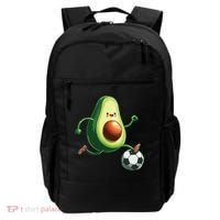 Avocado Playing Football Backpack thumb 0
