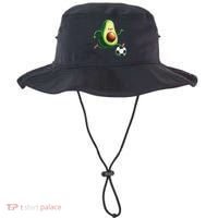 Avocado Playing Football Bucket Hat thumb 0