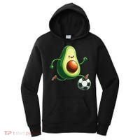 Avocado Playing Football Women's Hoodie thumb 0