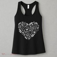 Autumn Pumpkin Fall Lover Heart Gift Women's Tank Top thumb 3