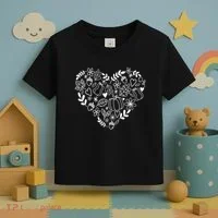 Autumn Pumpkin Fall Lover Heart Gift Toddler T-Shirt thumb 3