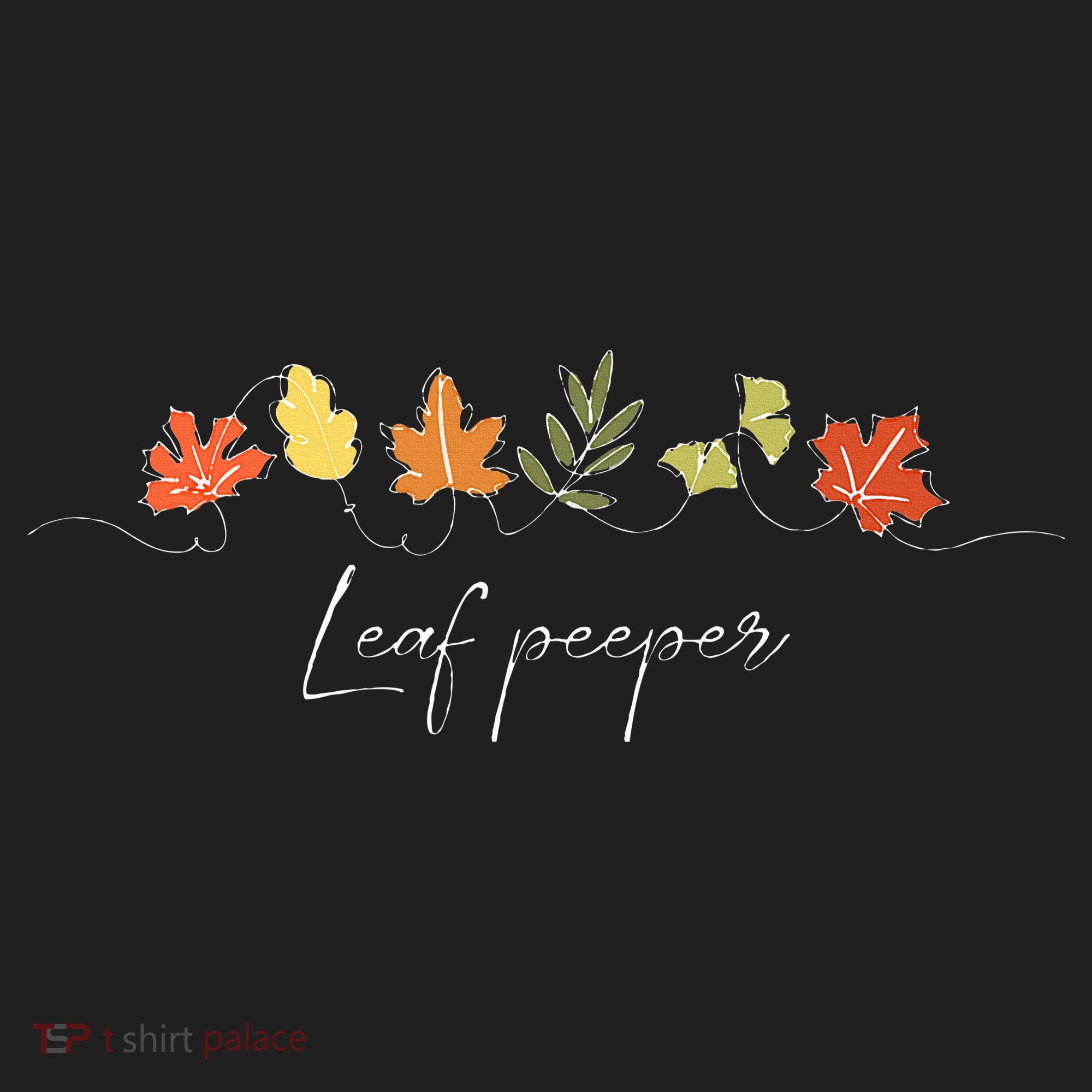 Autumn Peeping Fall Foliage Leaf Peeper Thanksgiving Beanie