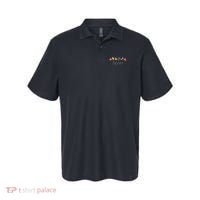 Autumn Peeping Fall Foliage Leaf Peeper Thanksgiving Polo thumb 0