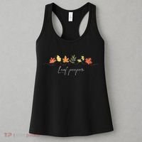 Autumn Peeping Fall Foliage Leaf Peeper Thanksgiving Women's Tank Top thumb 3
