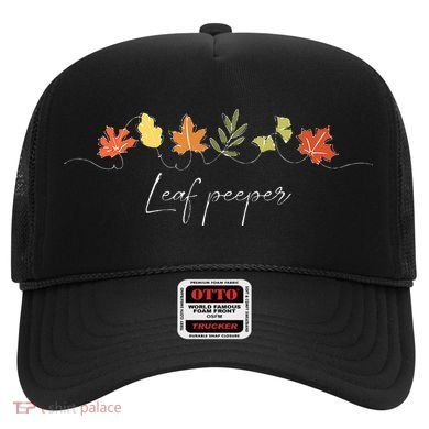 Autumn Peeping Fall Foliage Leaf Peeper Thanksgiving Hat