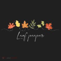 Autumn Peeping Fall Foliage Leaf Peeper Thanksgiving Hat thumb 2