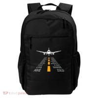 Airplane Pilot Gifts Airport Runway Phonetic Alphabet Plane Backpack thumb 0